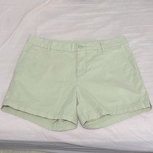 patagonia womens shorts (cotton, beige, size 10 - medium)